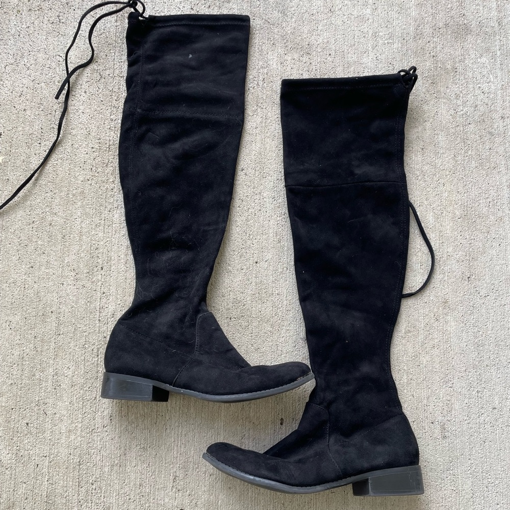 Target Black Over the Knee Boots size 7.5